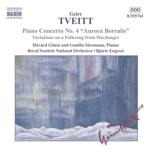 CD TVEITT, G. - Con Pno 4 Op. 130/& 8555761 Naxos 2002 Europe Classical Used