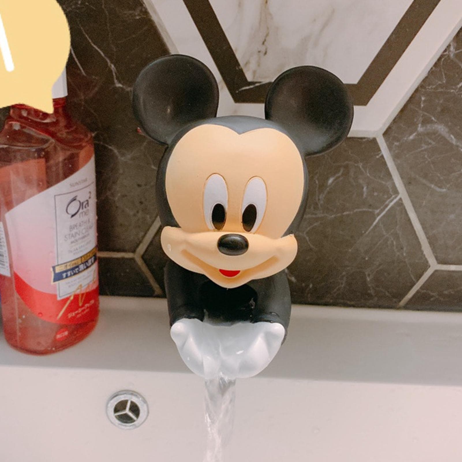 Cartoon Faucet Extender Cute Shape Curved Water Inlet Safety Faucet Extender Cover for Children