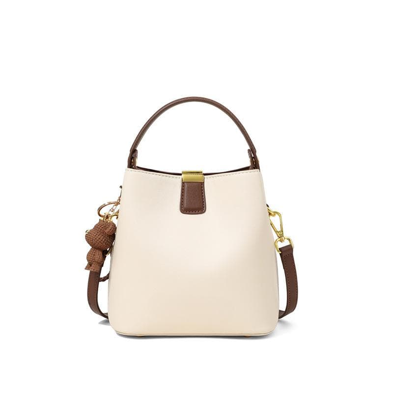 Bag Women's Leather Crossbody Bucket Bag Spring/Summer Deluxe Touch All-match Shoulder Bags