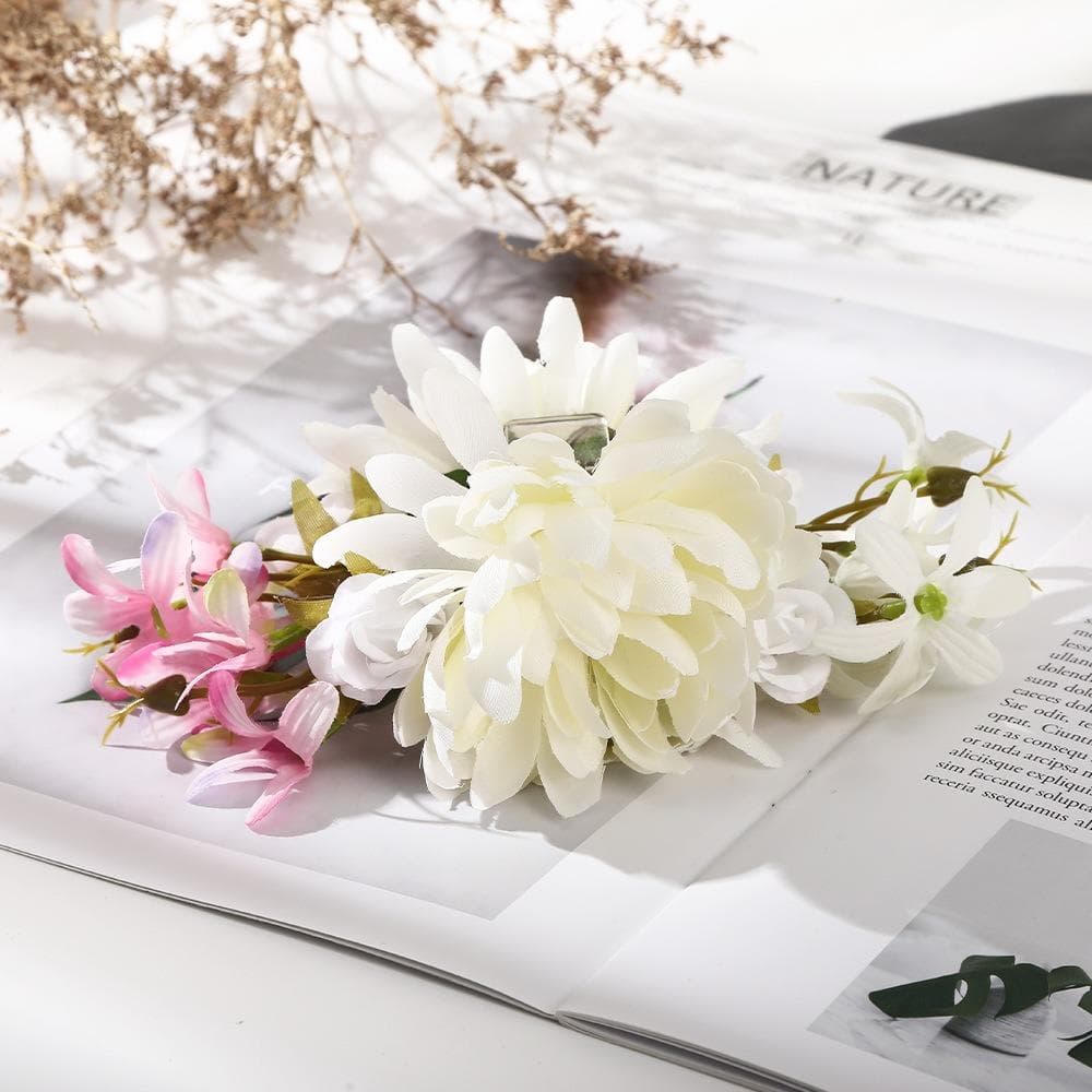 Flower Clip for Hair Large Hair Clip Barrette Banana for Hair Claw Clip Ladies Hairpins for A Woman Korean Accessories JZ093