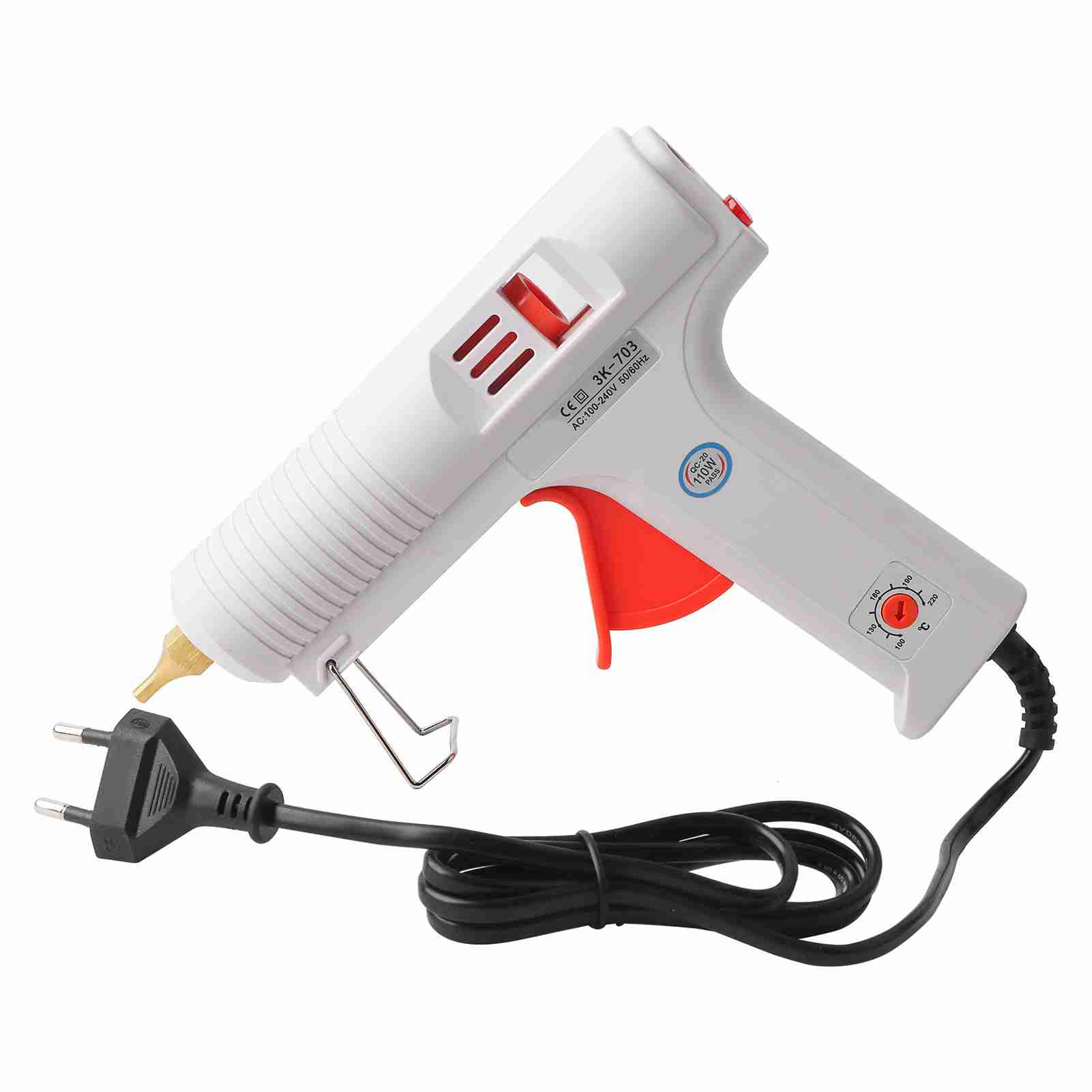 110W Professional Adjustable Constant Temperature Hot Melt Glue Gun Craft Repair Tool