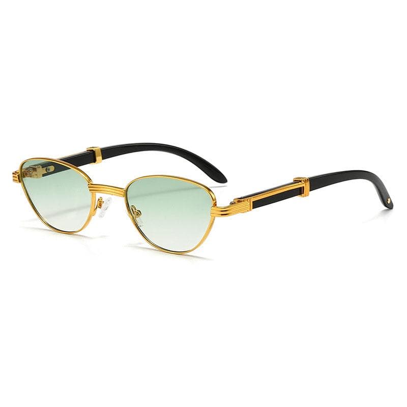 Imitation Wood Grain Temples Ladies Sunglasses Cat Eye Fashion Ultra Light Frame Luxury Unisex Travel Party Accessories Other