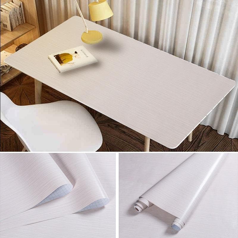10M Waterproof Wood PVC Vinyl Wallpaper Self Adhesive Contact Paper Fashion DIY Furniture Decorative Sticker Home Wall Decoration 10m