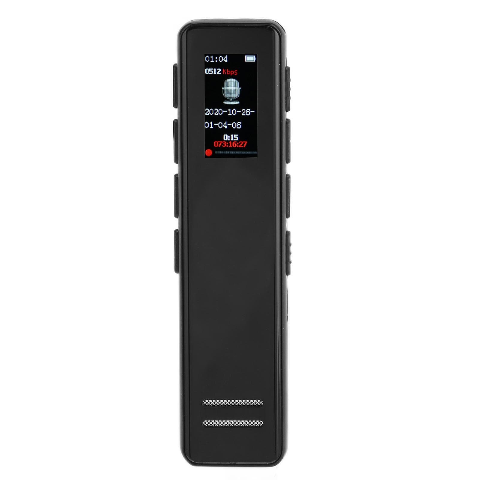 Digital Voice Recorder Mini Portable HD Noise Reduction Recorder for Lectures Meetings 8GB