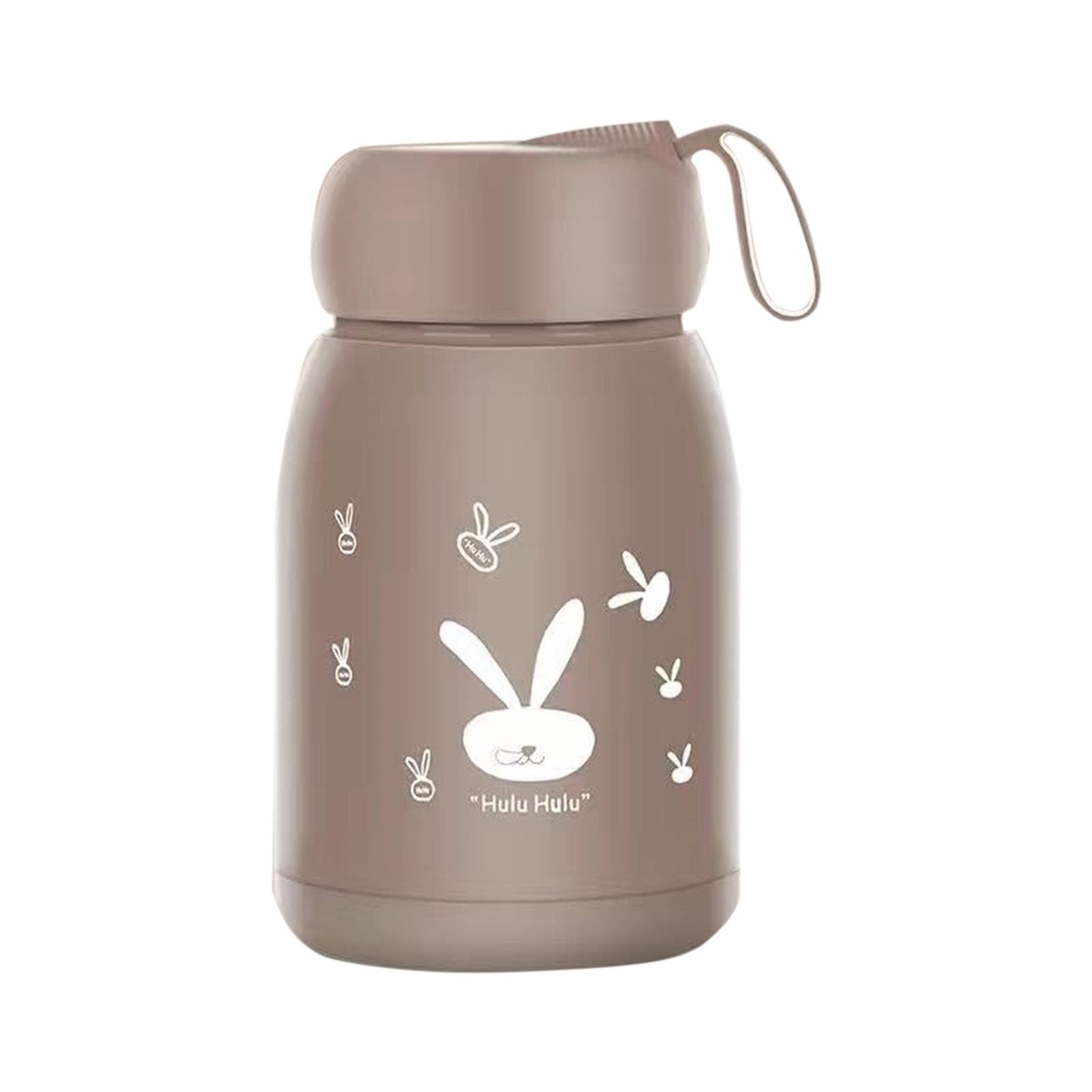Double Layer Insulated Mug 330ml Good Sealing Small Portable Cute Rabbits Insulated Mug for coffee