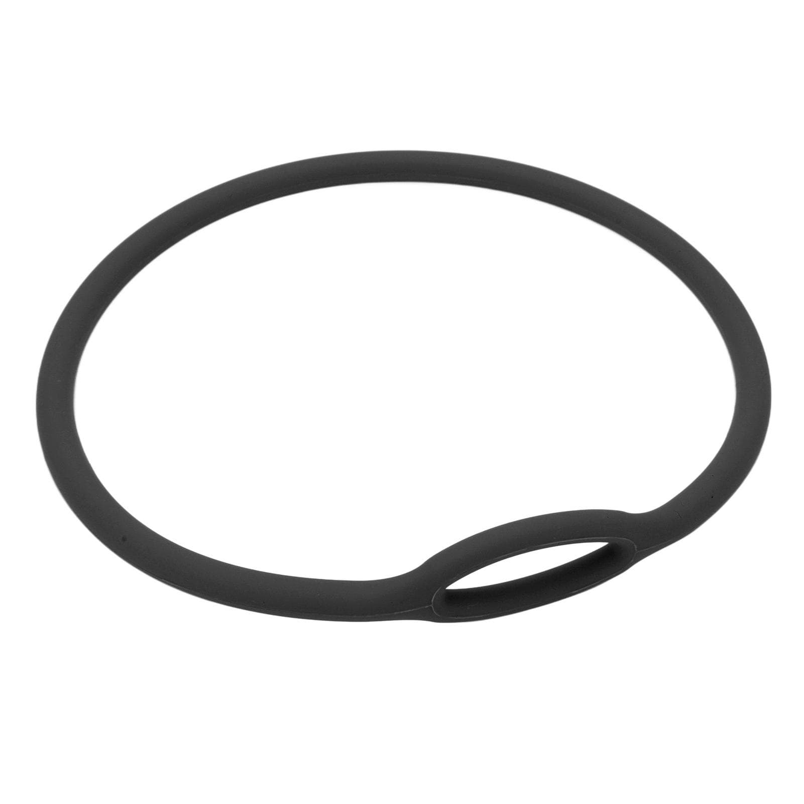 Regulator Holder Scuba Diving Silicone Regulator Necklace Holder Diving Accessories Black80CM
