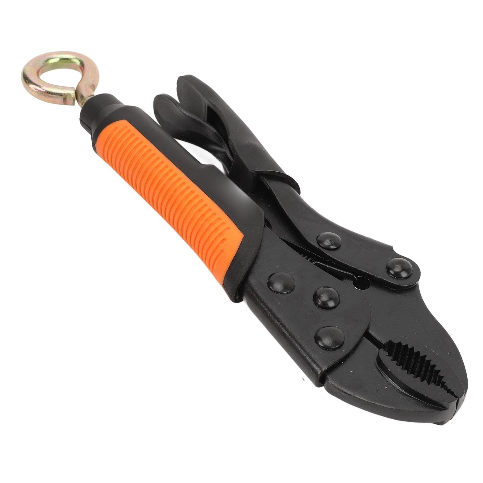 Locking Pliers Adjustable Clamp Pressure Curved Jaw Carbon Steel Locking Pliers for Metalworking