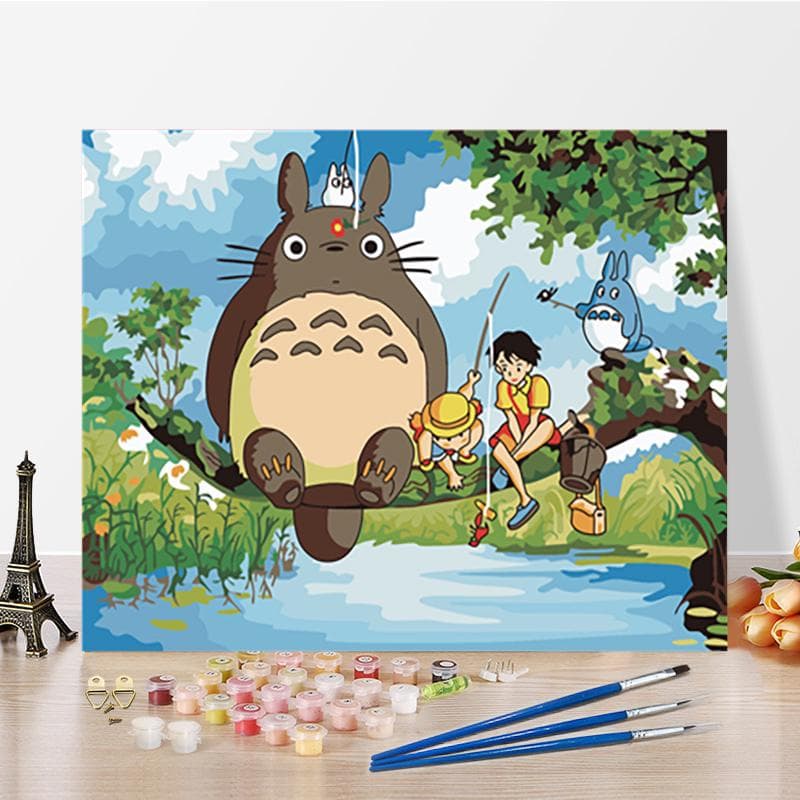 DIY Painting By Numbers Crafts Home Decoration Arts Hobbies Digital Oil Painting Numbers Painting 40x50cm no frame