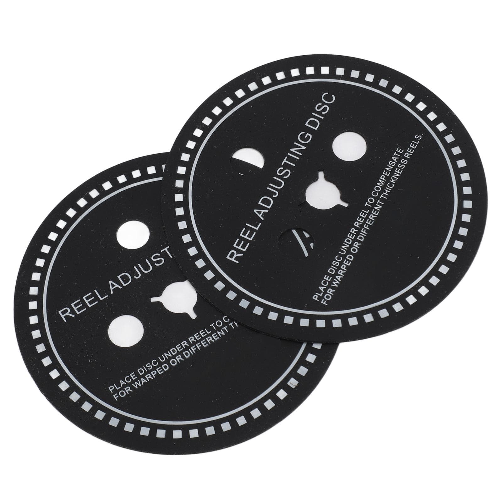 NAB Adapter Spacer Silicone Reel Adjusting Disc Gasket Spacer for Revox Studer Revox for Teac Black 1mm / 0.04in