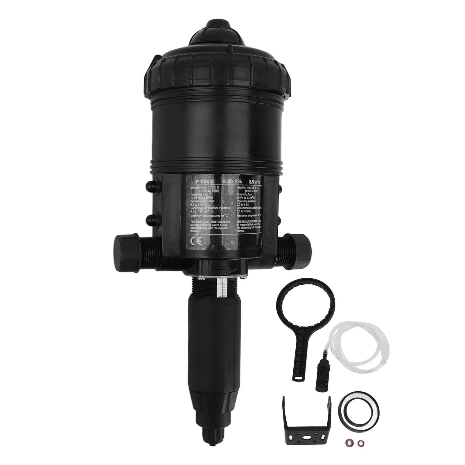 Adjustable Fertilizer Injector G3/4 Male Thread Automatic Water Powered Fertilizer Injector Dosing