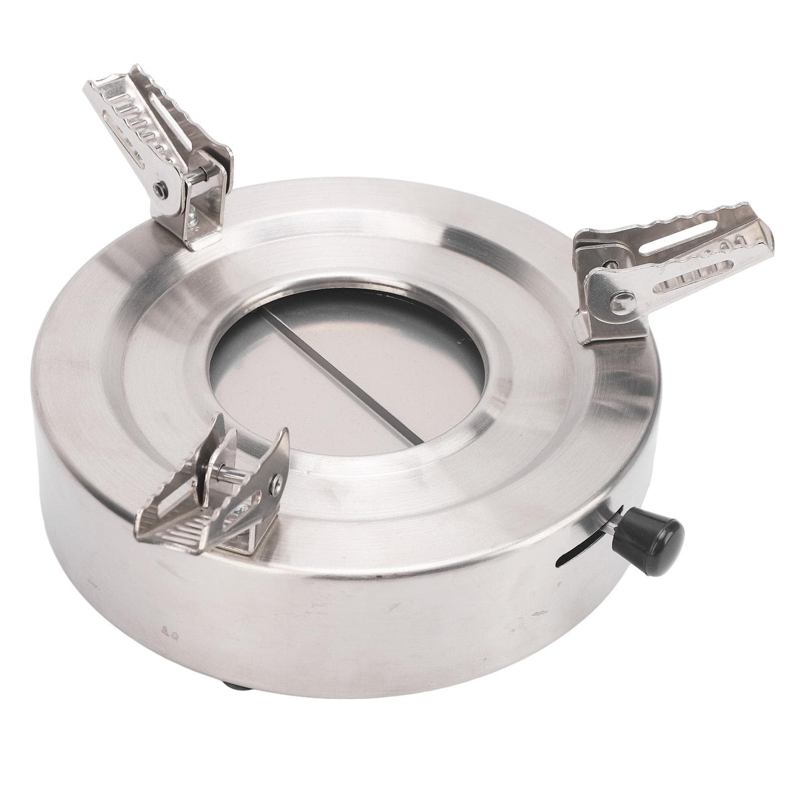 Alcohol Stove Windproof Portable Adjustable Stand Compact Solid Alcohol Stove for Camping Dormitory