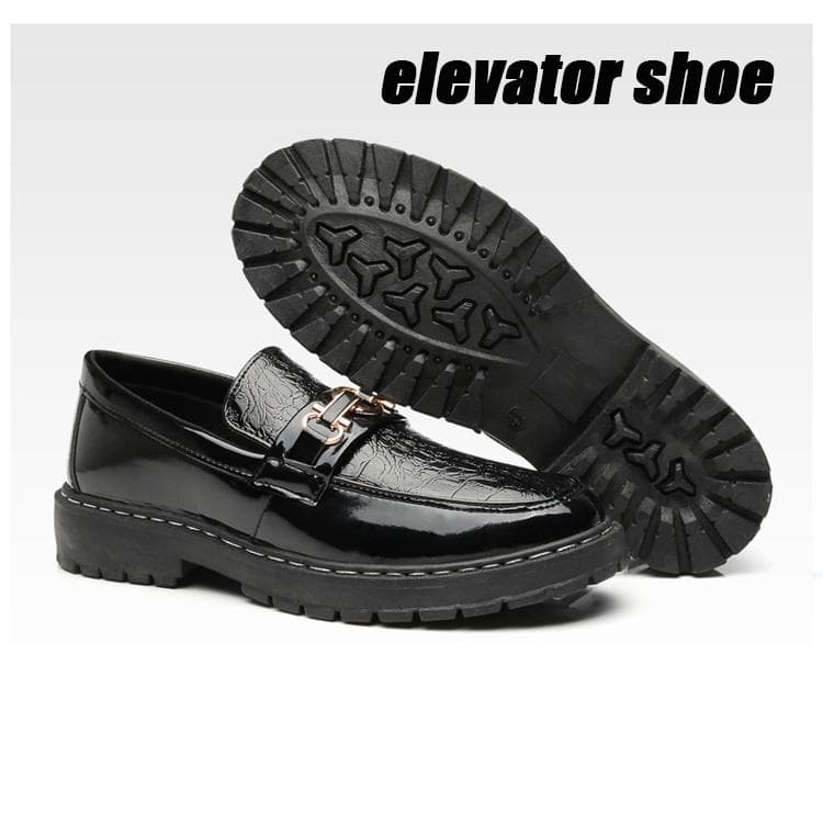 Spring Autumn Bright Face Leather Shoes Business Men's Lefu Shoes Fashion Lazy Shoes Leather Shoes 38