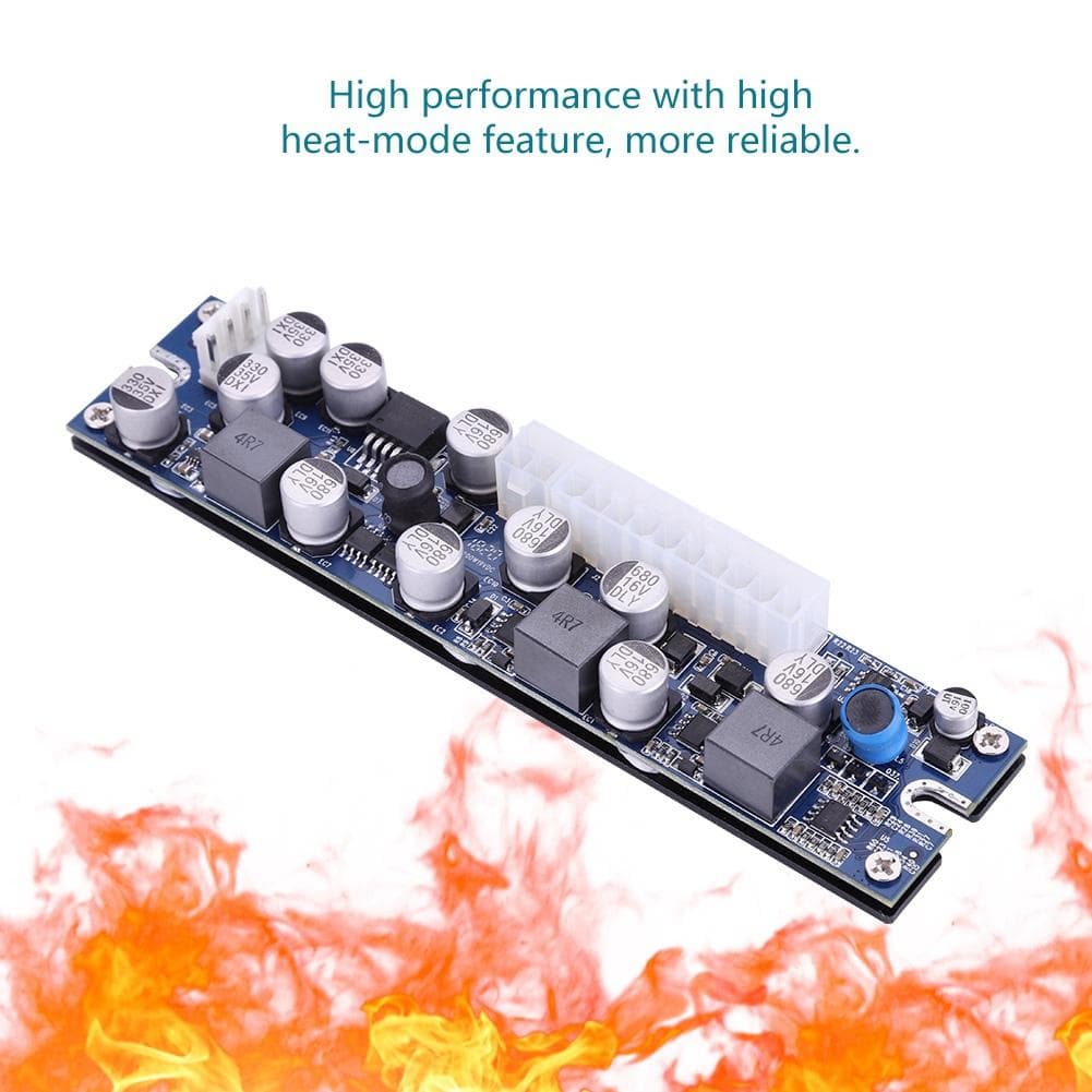 LD-200W 19V DC Input Pin Power Module DC-ATX Power Supply DC 24pin ATX to 12V AUX For Computer