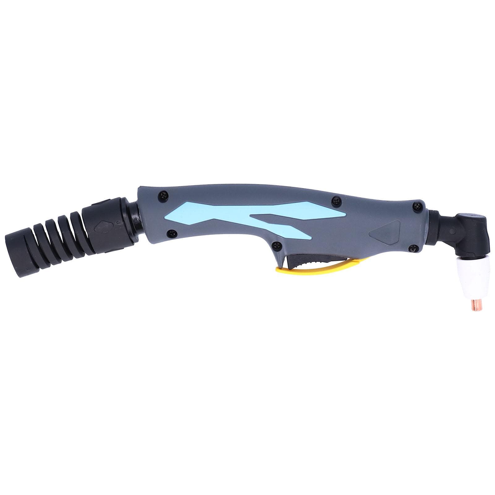 Welding Gun Torch Handheld Curved Handle Arcing Cutter Gun Head with Guard Switch PT31