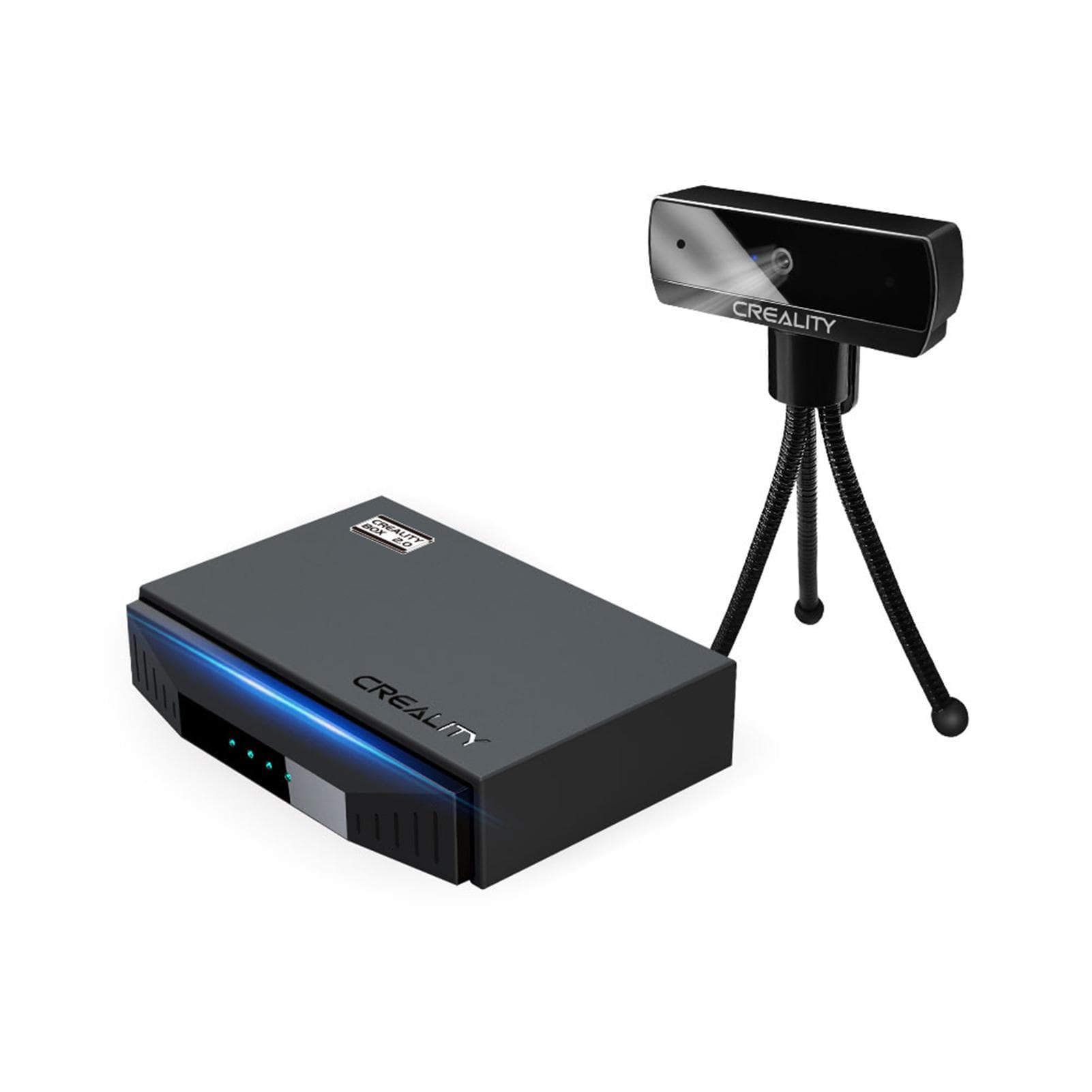 Original Creality 3D Printer Camera Monitor Smart Kit WiFi Box HD 1080P Real-Time Remote Control black