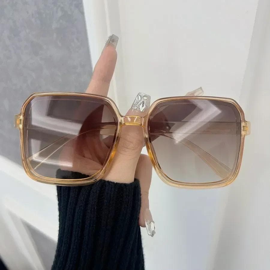 Classic Square Sunglasses Retro Stylish Glasses for Women Men Fashion Minimalist Casual Unisex UV Protection Other