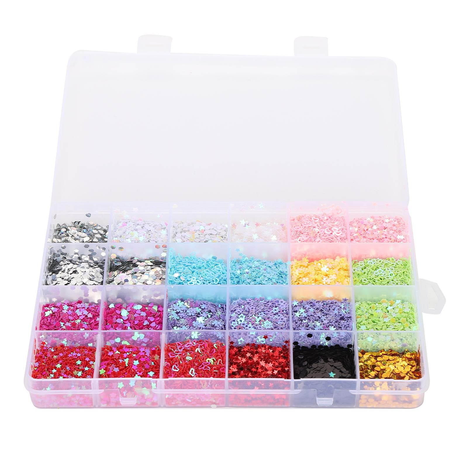 Sequins FivePointed Star LoveShaped Hex Wedding Decoration DIY Jewelry Material Craft Tools