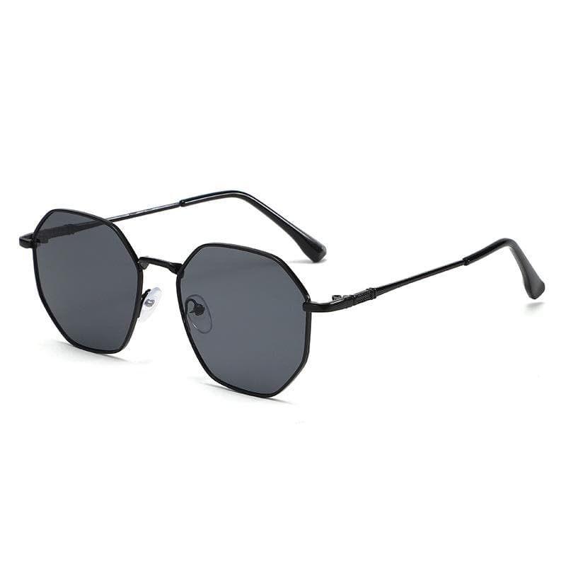 Fashion Retro Full Frame Sunglasses Metal Frame Trendy UV Protection Unisex Travel Outdoor Shades 2246