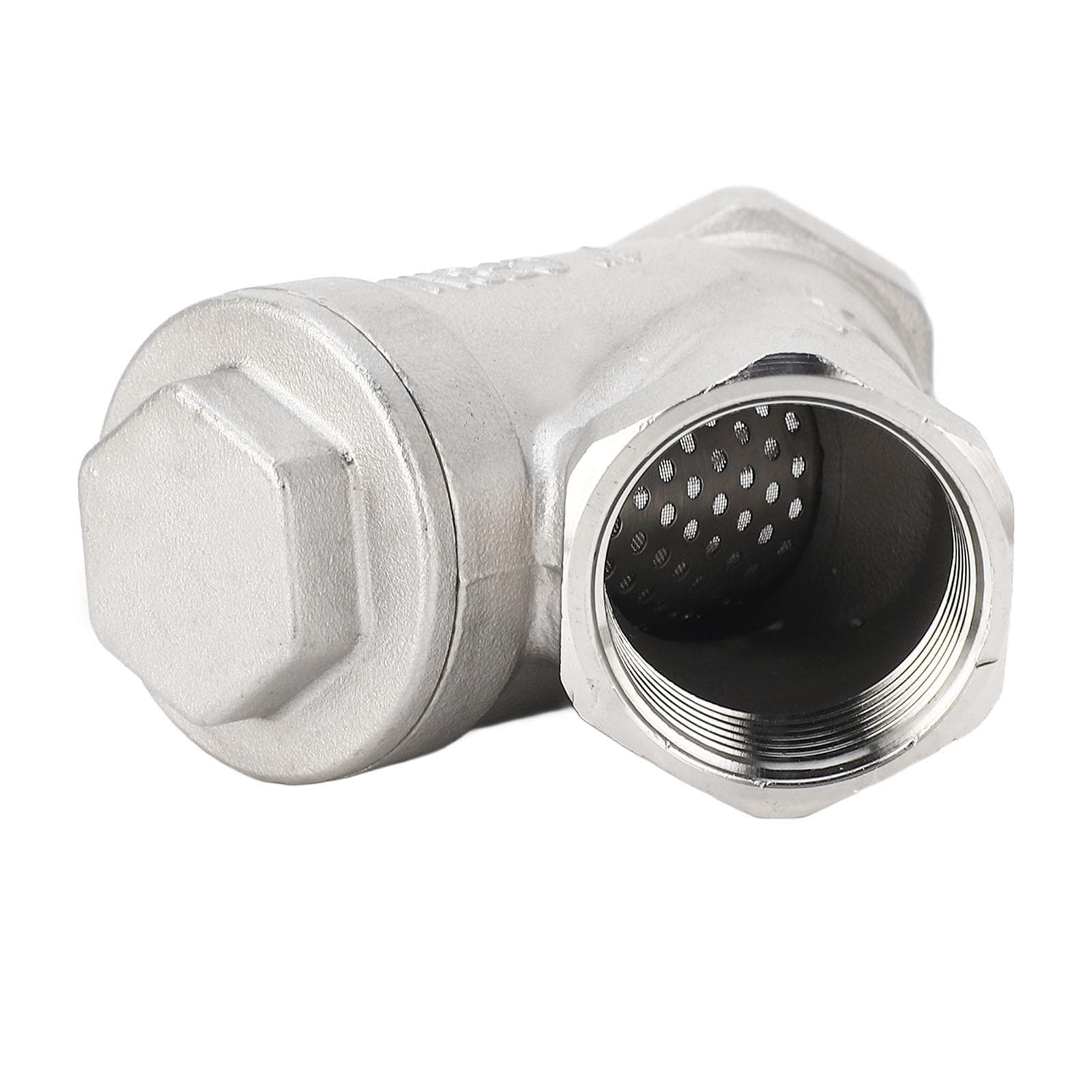 Y Type Strainer 1 Inch DN25 Female Thread 304 Stainless Steel Y Shaped Strainer for Water Oil Gas