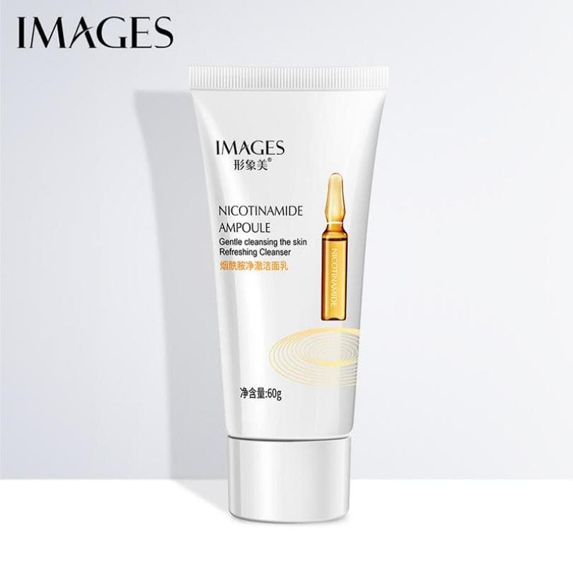Images Nicotinamide Amino Acid Hyaluronic Acid Moisturizing Hydrating Whitening and Anti-wrinkle Face Washes Cleanser 2