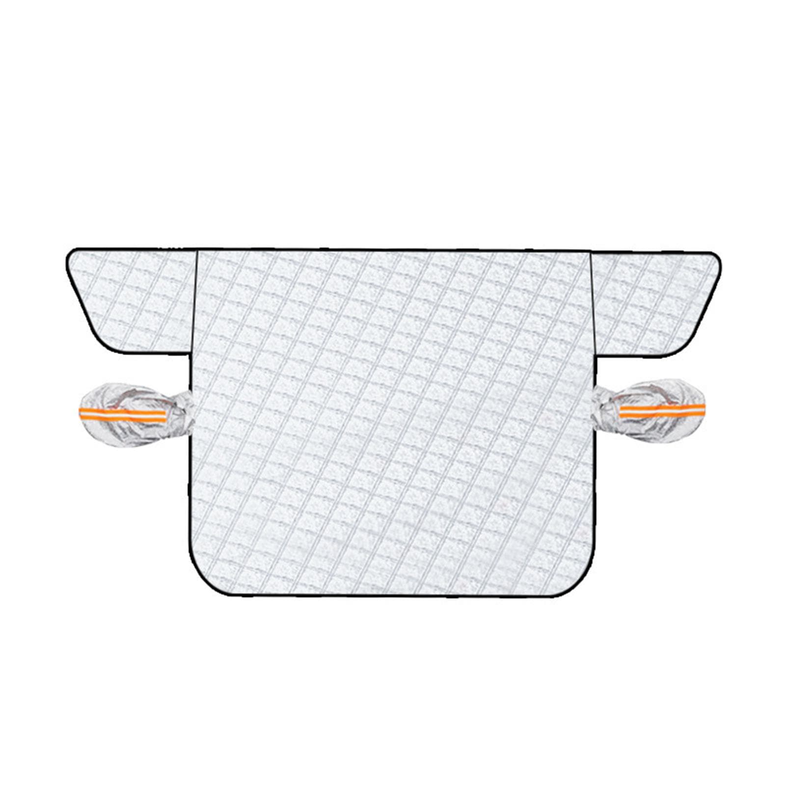 Car Windscreen Cover Windshield Front Cover Anti Rain Snow Frost Sun Protection Cover Dust silver