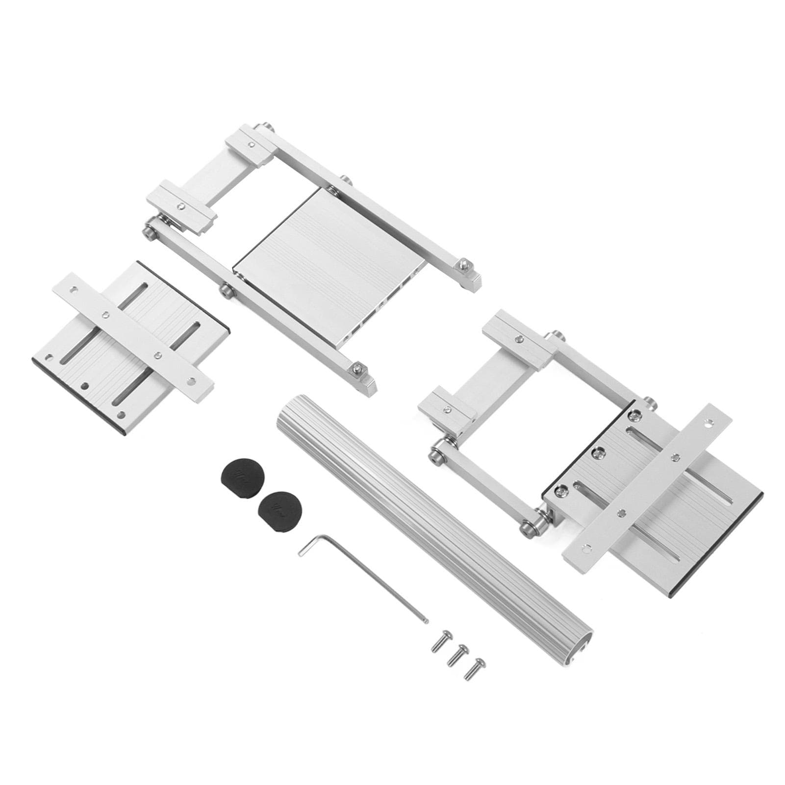 Circular Saw Guide Rail System 2 Layer Woodworking Tracks Table Lifting Accessories