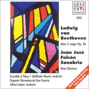 CD BEETHOVEN, MAURER; LEAPER - Beethoven/Sanabria;Massin C 743213046122 Arte Nova Class 1995 Europe Classical Used