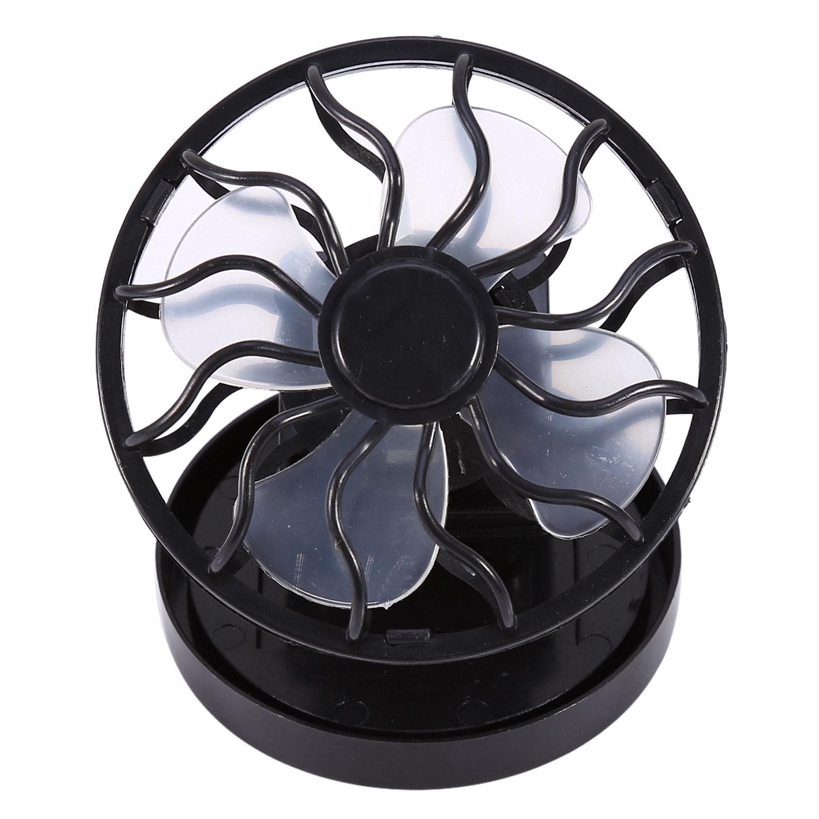 Electric Mini Clip On Solar Fan Air Conditioner Cooling Cell Fan Travel Camping Hiking Cooling