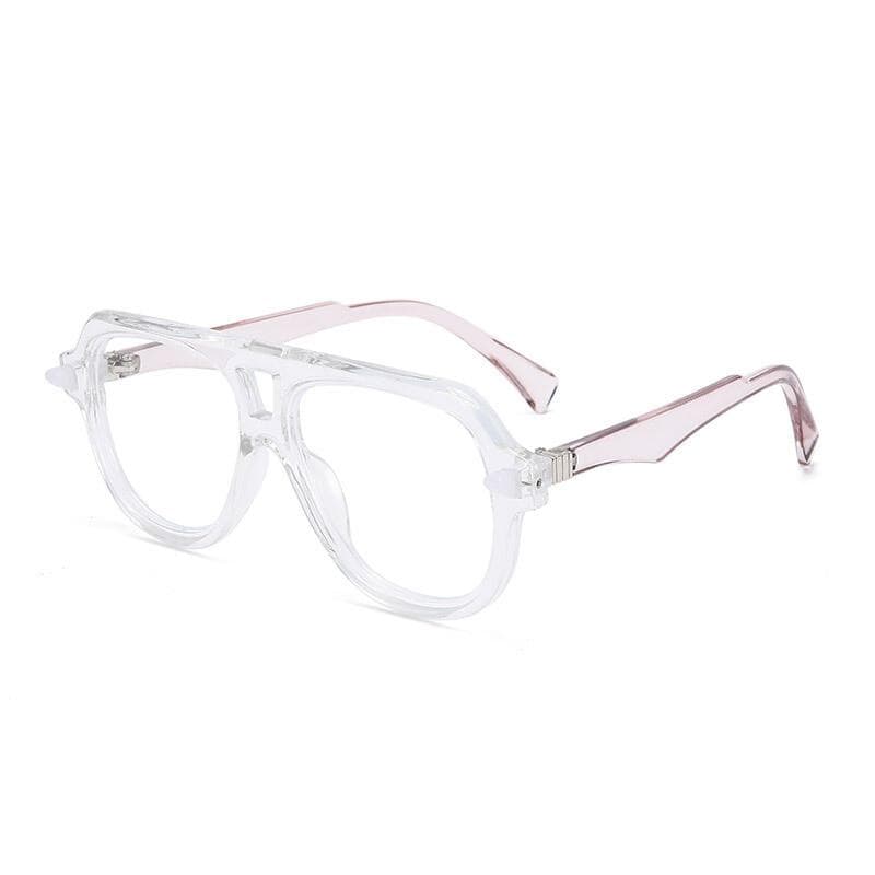 Trendy Oversized Pilot Reading Glasses Women Men Luxury Designer Vintage Big Frame Eyeglasses Elegant Green Shades 0