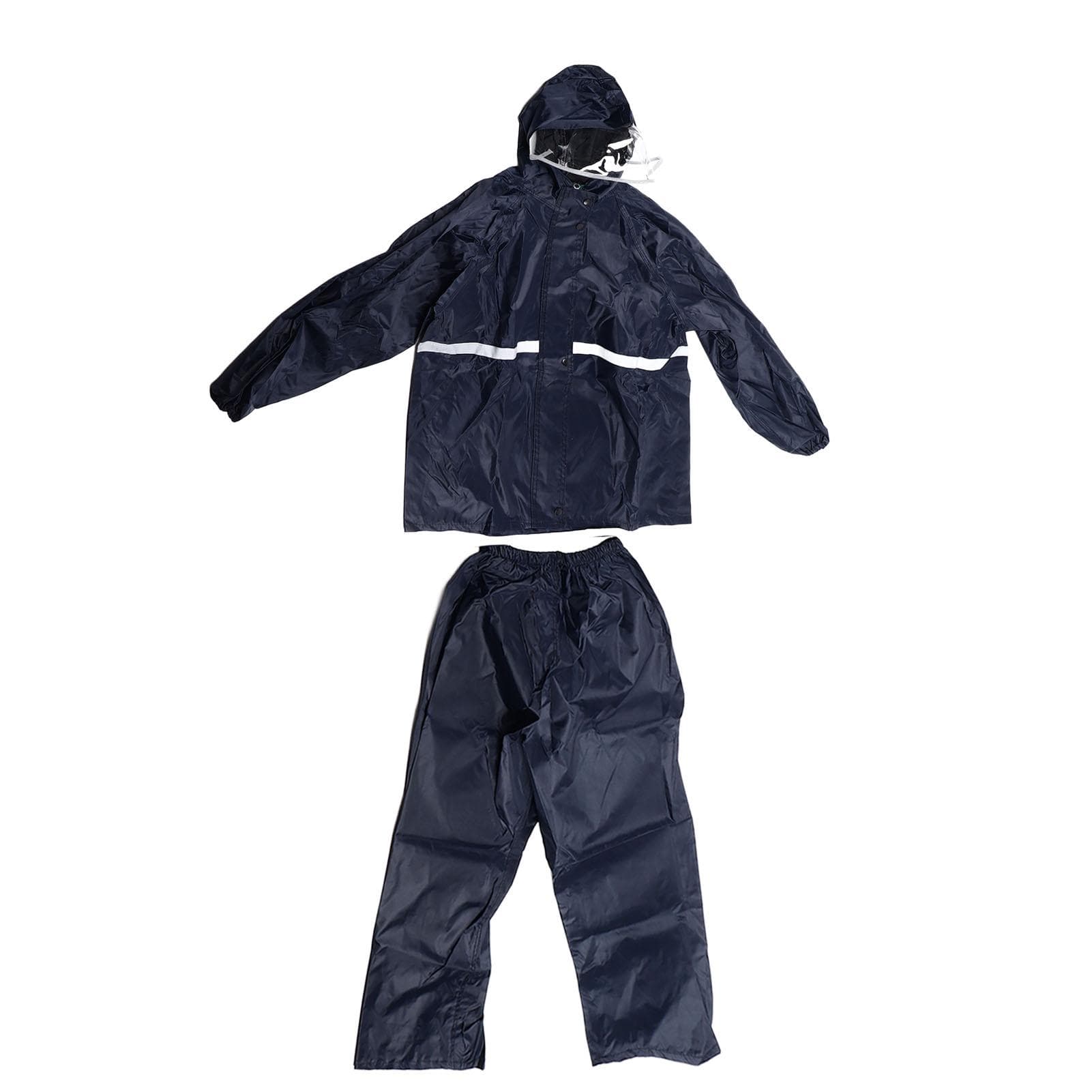 Split Jacket Pants Suit Breathable Waterproof Raincoat Set Double Layer Raincoat Set for Men Women XXL