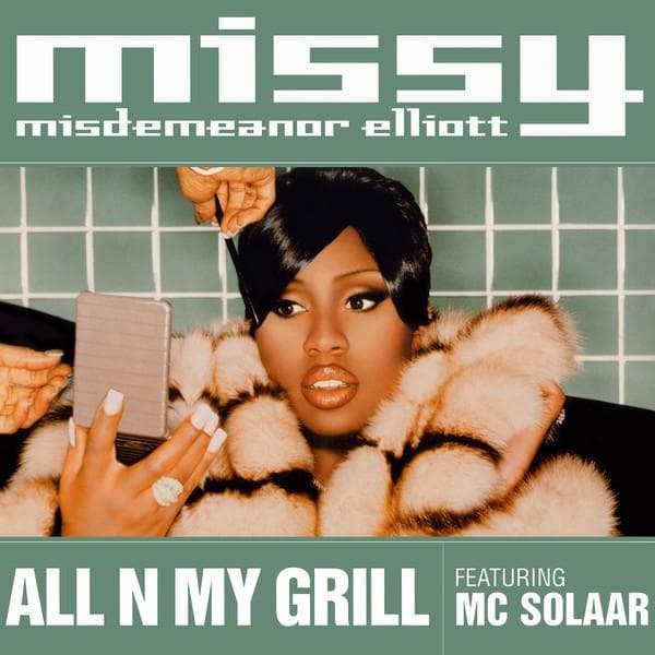 12inch Record MISSY ELLIOTT MC SOLAAR All N My Grill E3742T75596374 Elektra 1999 Germany Rap HipHopRB Used