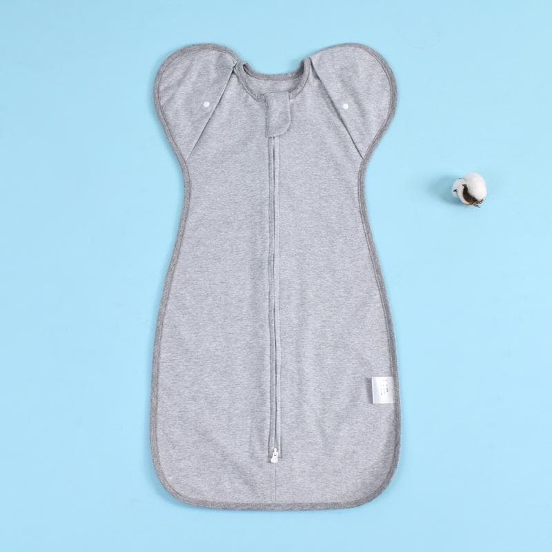 Newborn Anti-Startle Swaddle Sleeping Bag with Stretch Sleeves L/75CM