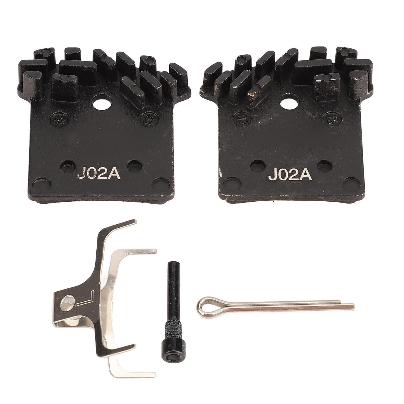 1 Pair Bike Disc Brake Cooling Pads Metal Oil Brake Heat Sink Pad for Mountain Road Bike