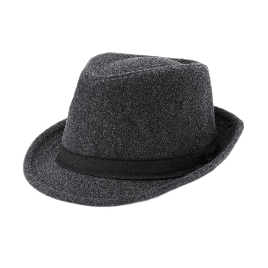 Unisex British Felt Jazz Hats For Middle Aged Men Bucket Hat Wool Fedoras Hat Autumn Winter Gentlemen Wedding Party Magic Caps