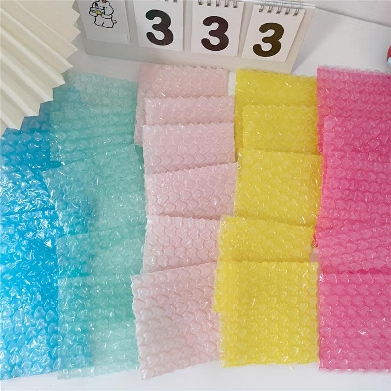 Non-transparent bubble mail bag 36 bags, lovely design padded envelope strong adhesion, for the mailing of jewelry bubble mail envelope, gift bags 36pcs