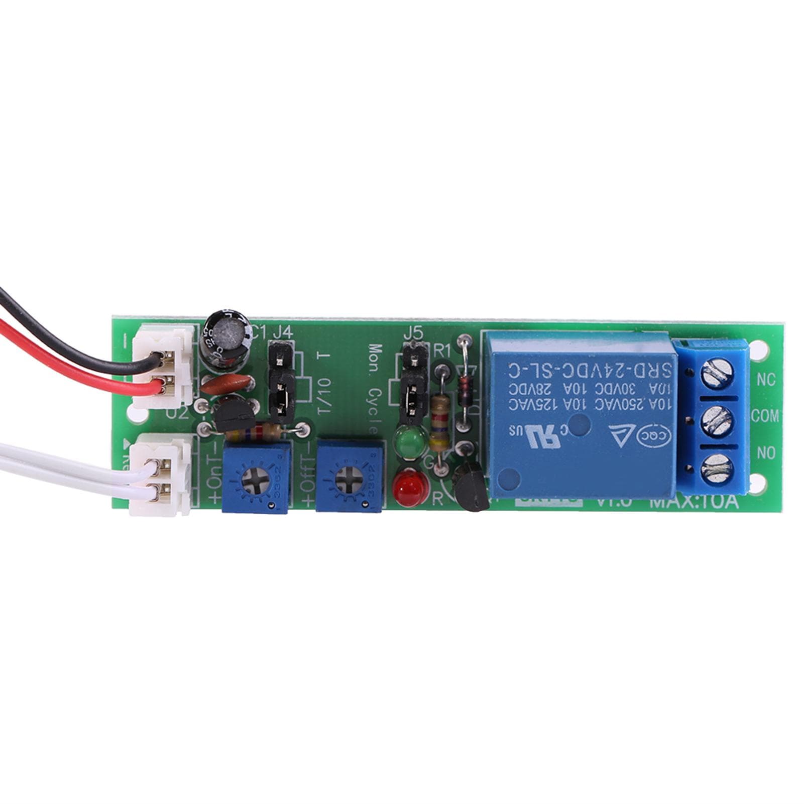 Adjustable Cycle Timer Delay OnOff Switch Relay Module (DC24V,030min)