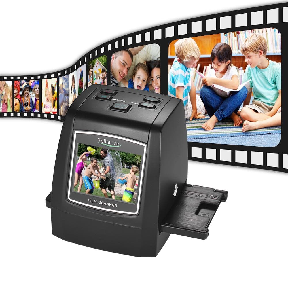 HighResolution 14MP22MP Film Scanner Convert 35mm 135mm 126mm 110mm 8mm Color Monochrome Slide 2 black