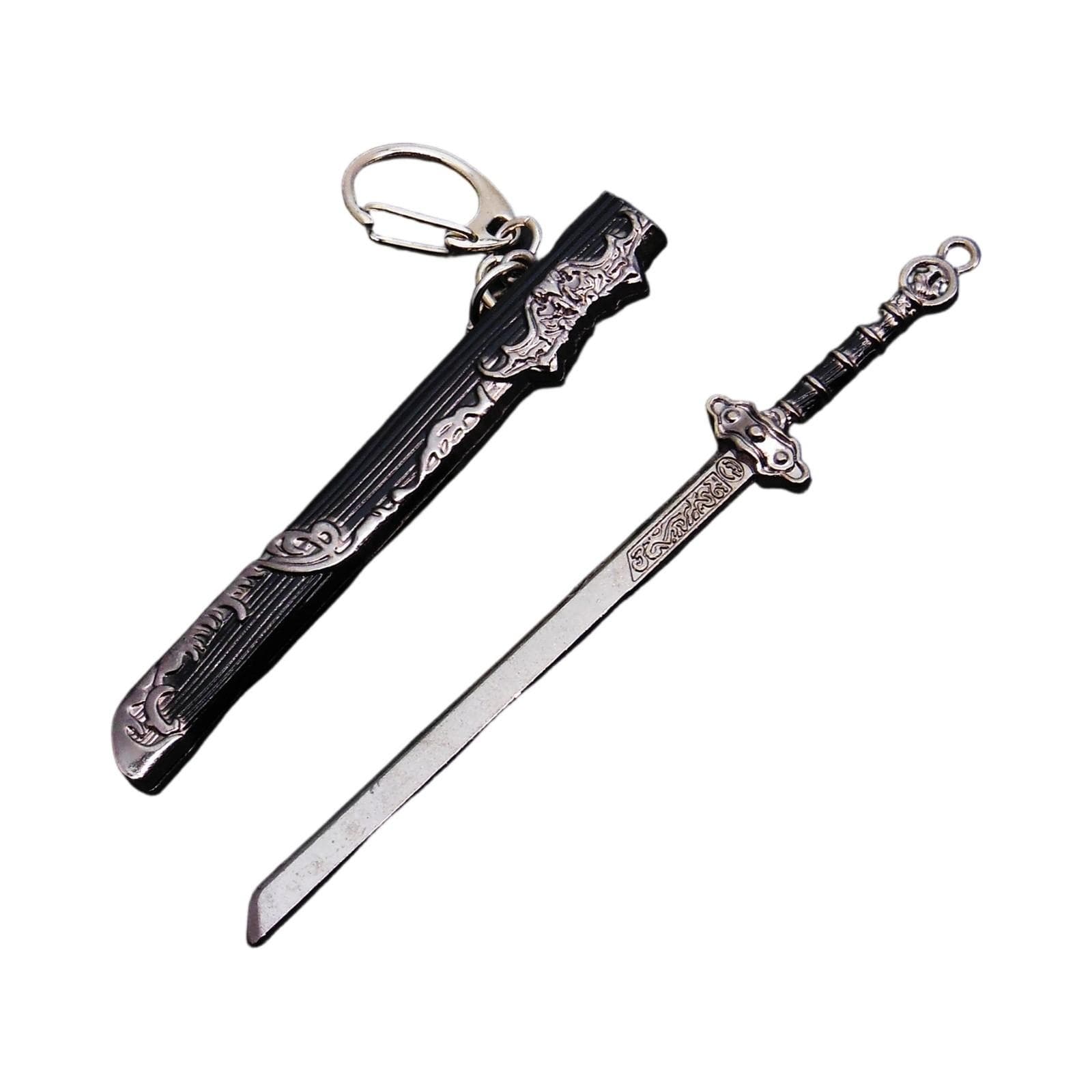 Keychain Famous Sword Weapon Toy Ornaments Keychain Decoration One Size