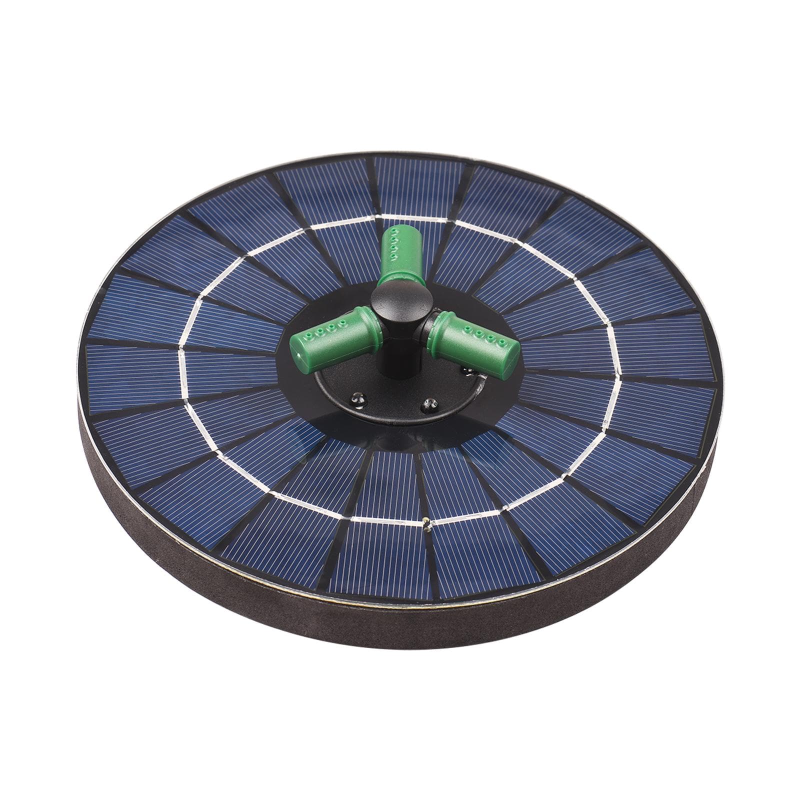 4W Colorful Solar Fountain Pump With 360 degrees Rotatable Nozzle RGB LED Light Solar Water Pump With black