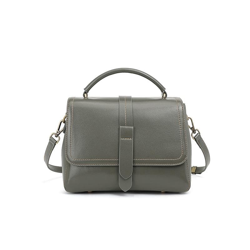 Winter Fashion First Layer Leather Hand Bill Shoulder Crossbody Bag for Women