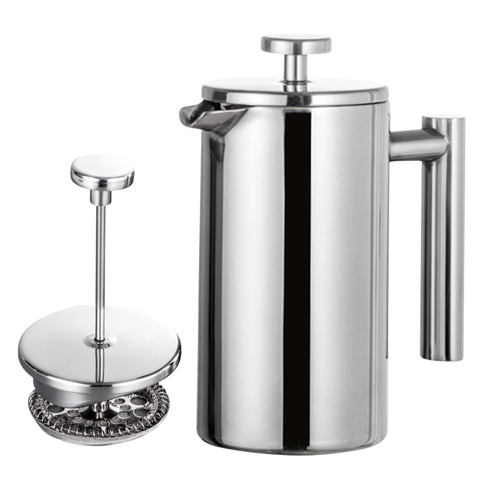 350ml/800ml/1000ml French Press Coffee Maker Stainless Steel Double Walled Insulated Coffee Maker Pot 350ml