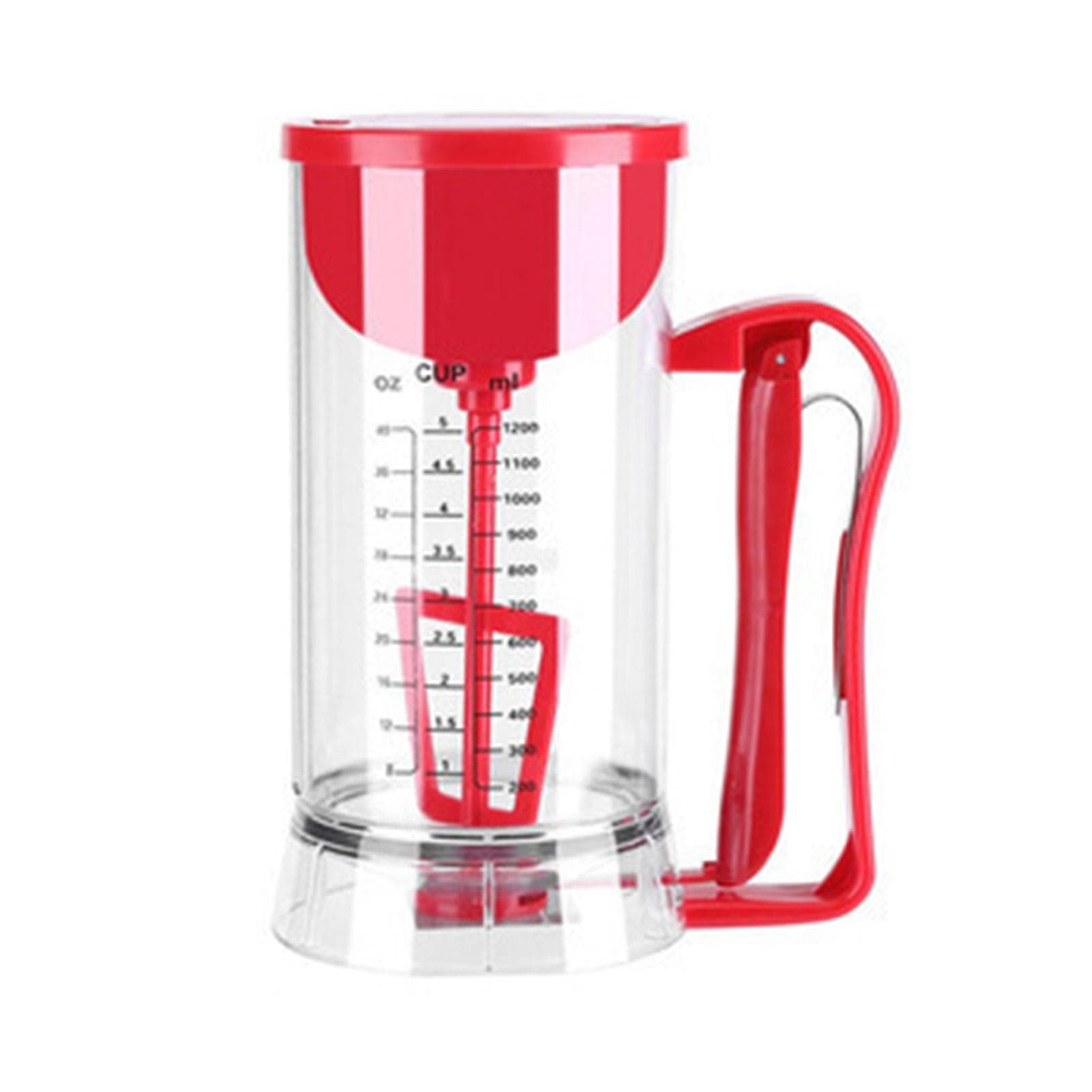 1500ML Electric Batter Dispenser Cordless Battery Powered Pancake Batter Mixer Separator Baking