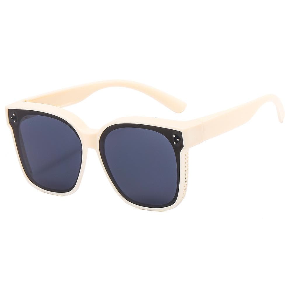 New Large Frame Square Myopia Sunglasses Fashion Women SexyGirl Cycling Eyeglasses Men Driving Gafas De Sol 1PC