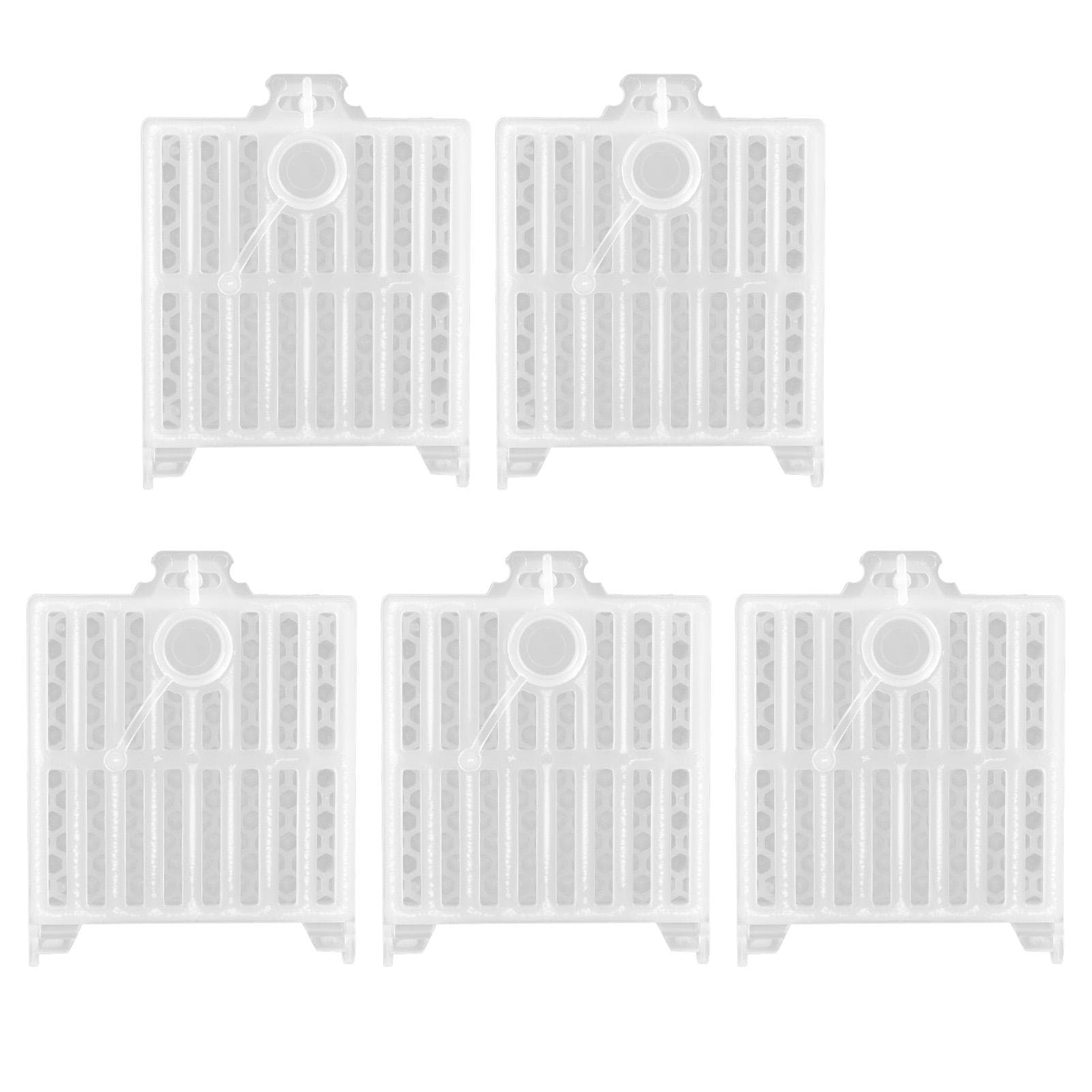 5Pcs Queen Bee Catcher Cage Plastic Queen Rearing Transport Cage Tool Beekeeping Accessory