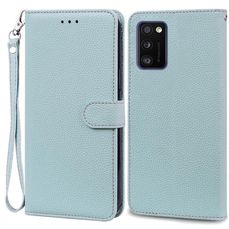 A41 Case For Samsung Galaxy A41 Case Wallet Leather Filp Case For Samsung A41 A 41 Case A415F Soft Silicone Cover Coque Fundas For Samsung A41
