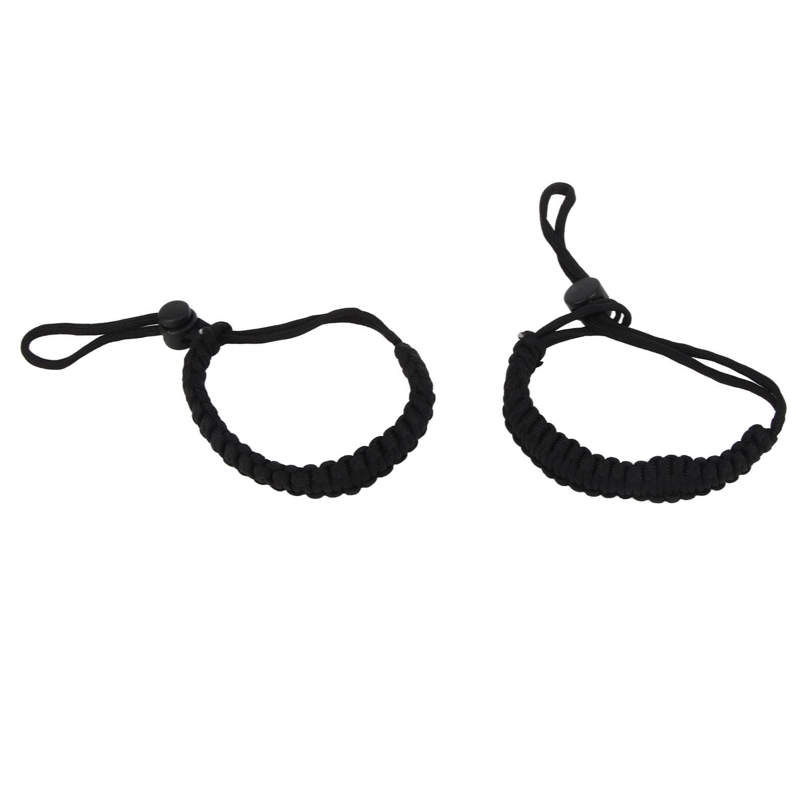 2pcs Rope Bottle Carrier Durable Hand Weaving Survival Umbrella Rope Cup Holder Handle