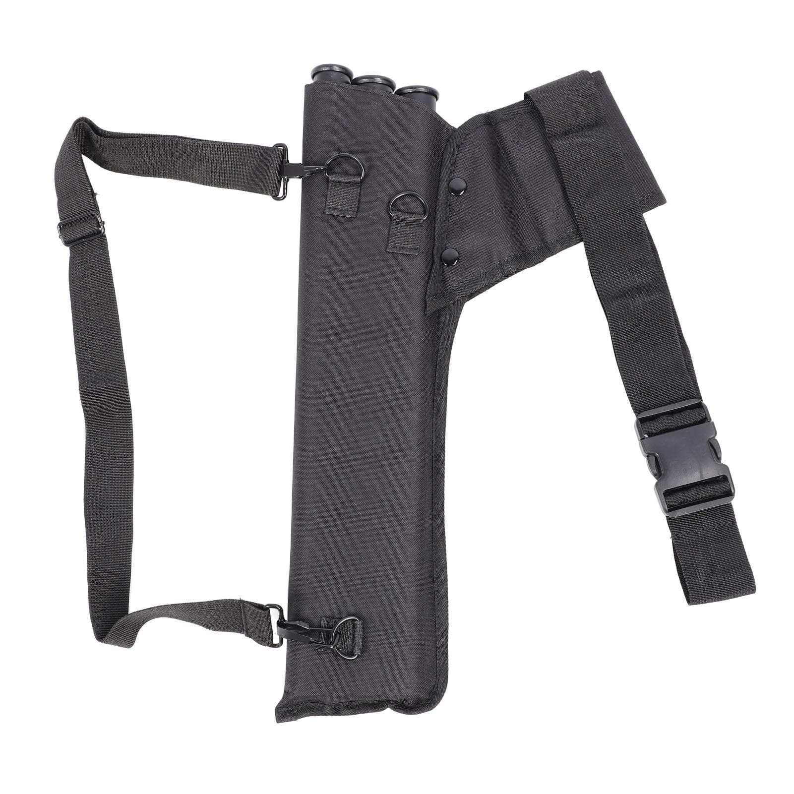 Archery Quiver for Arrows Adjustable Belt 3 Arrow Tube Quiver for Compound Recurve Bow Practice