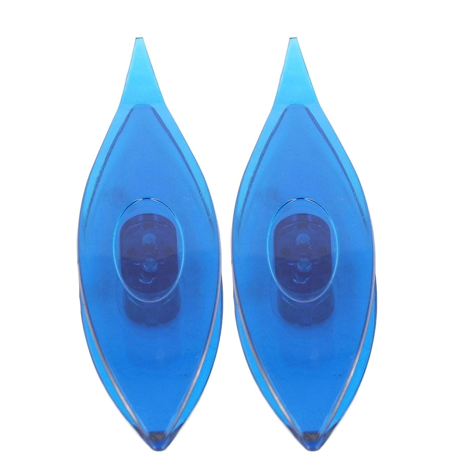 2 Pcs Tatting Shuttle Portable Reusable SKC Plastic Long Tatting Shuttle Knitting Tool Craft Sewing