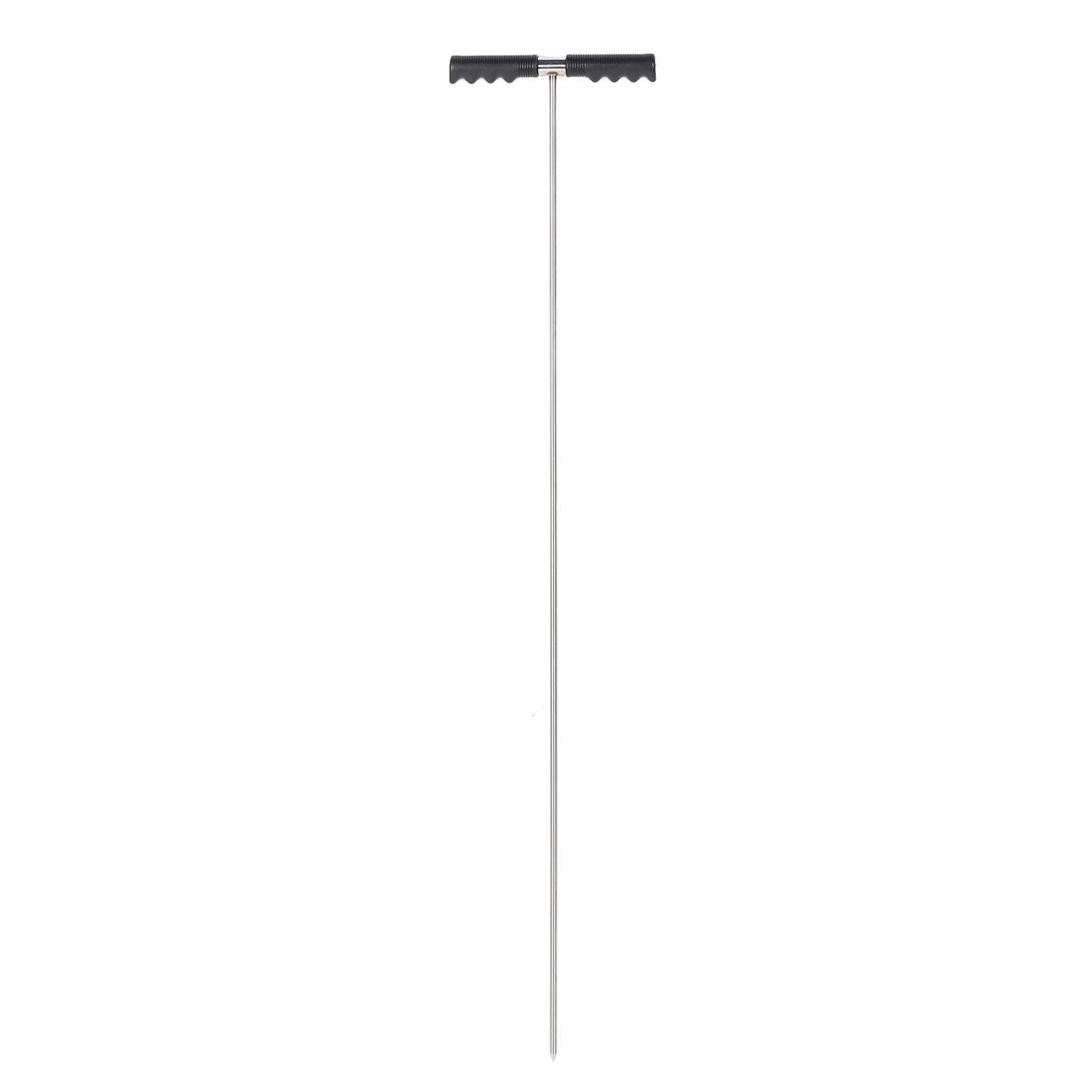 Stainless Steel Soil Probe 32 to 48 Inch Adjustable Ground Probe Rod for Locating Septic Tank
