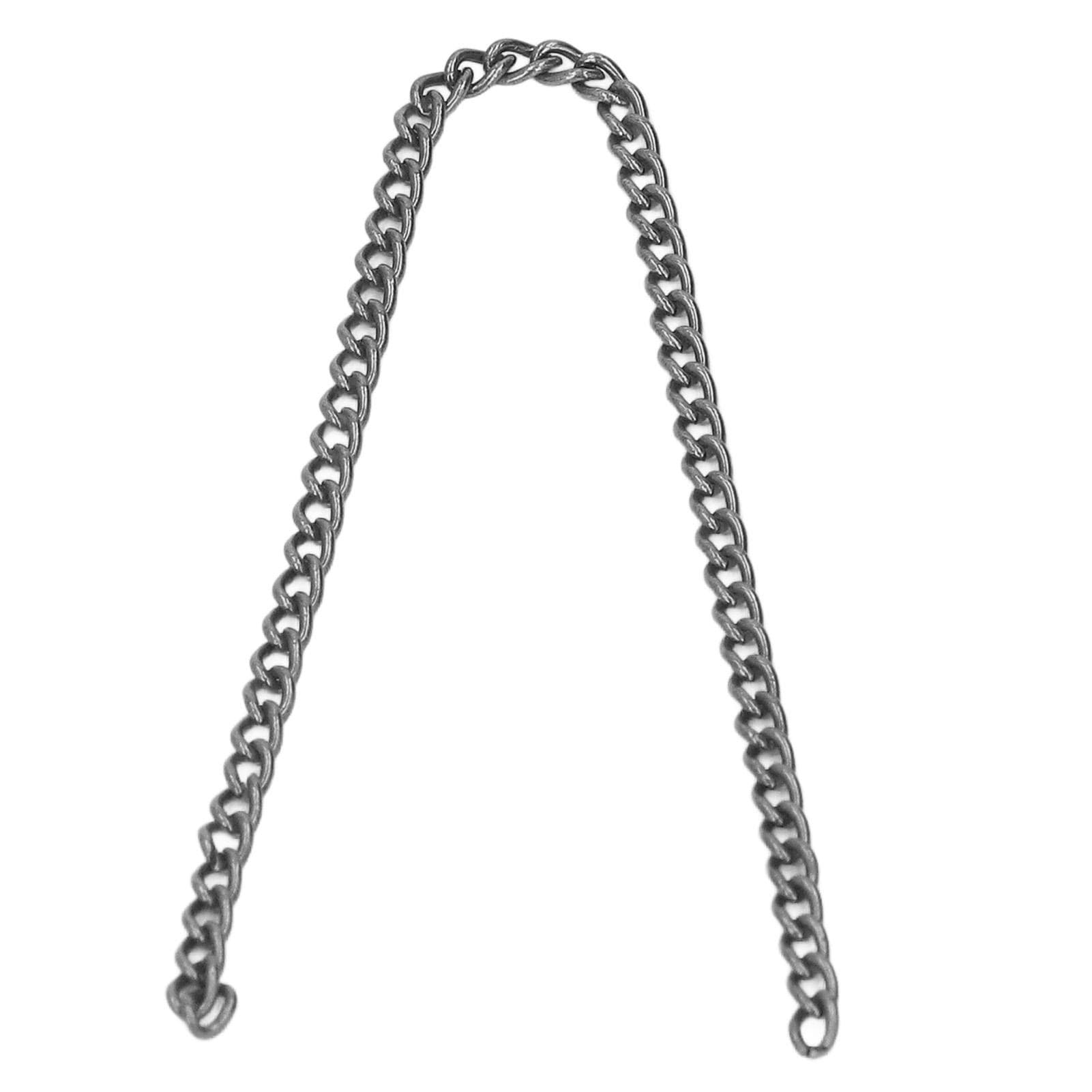 Curb Chain 10 Meters DIY Making Copper Decorative Jewelry Curb Chain for Necklaces Bracelets black